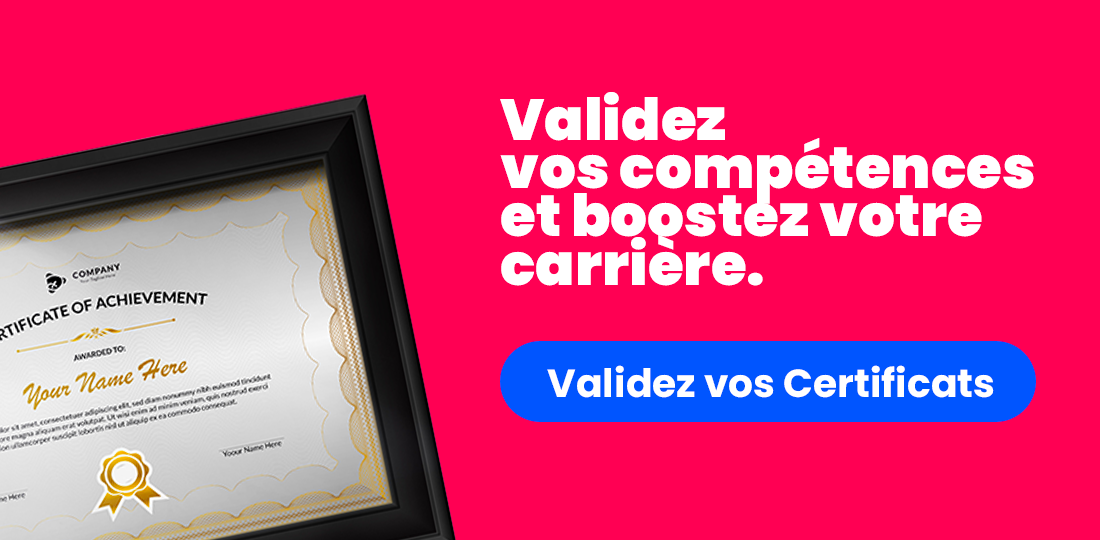 Obtenir Certificat